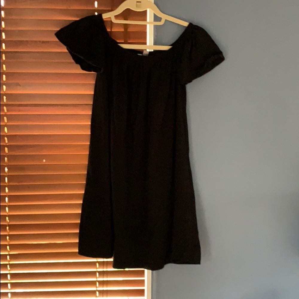 Black mini dress from ASOS